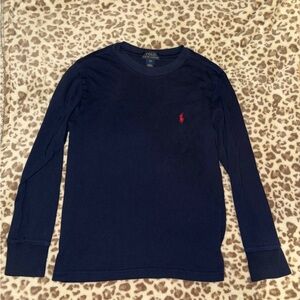 Polo by Ralph Lauren Navy Long Sleeve Tee